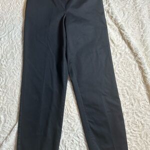 Alfred Dunner Black Pull On Pants Size 8 Stretch Comfort Waist